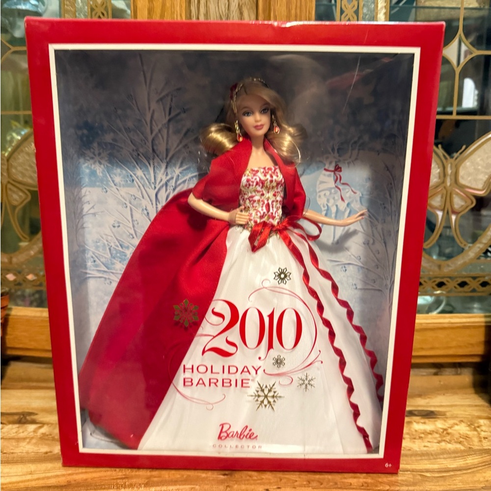 2010 Holiday Barbie in Festive Gown